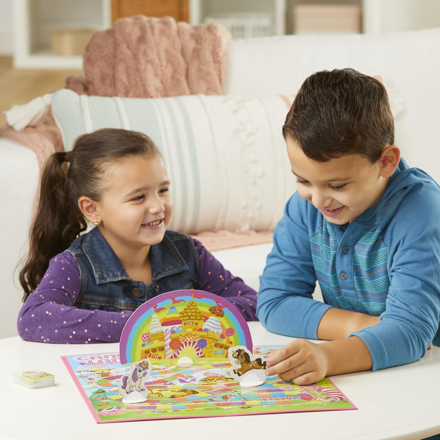 Hasbro Gaming Candy Land Unicorn Edition Preschool Board Game | Back to School Gifts for Kids | Classroom Toys | Ages 3+ (Amazon Exclusive) - Image 7