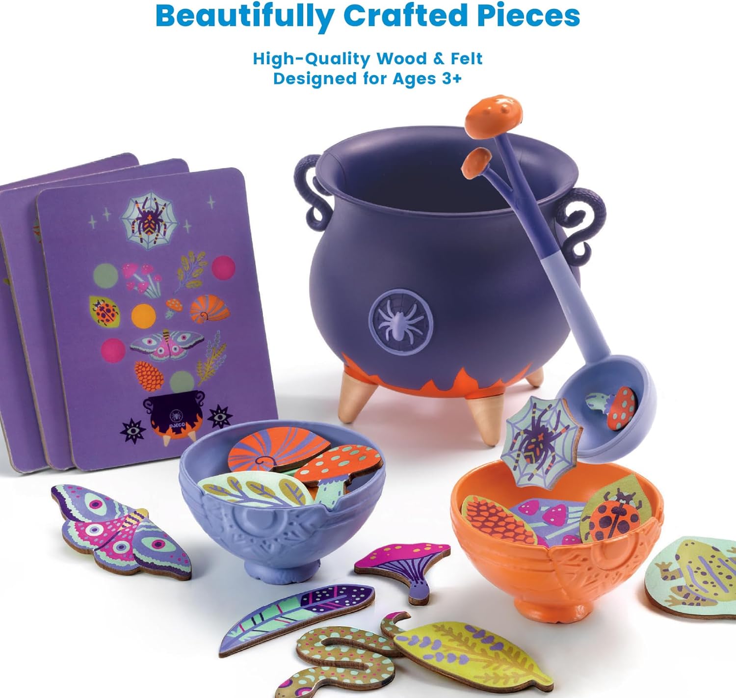DJECO - Witch Soup & Magic Potion Toy Kit - Imaginative Play - Immersive Play Experience - Encourages Creativity,, Safe Paints Choice - Image 7