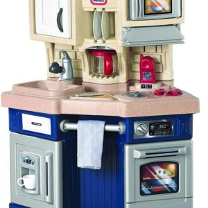 Little Tikes Super Chef Kitchen Blue & Cream, 14.00 l x 28.00 w x 40.00 h inches