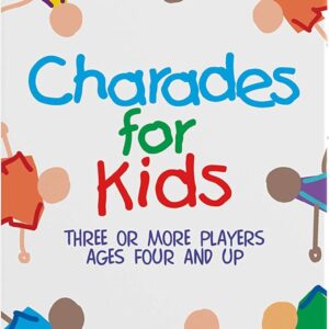 Pressman Charades for Kids Peggable – No Reading Required Family Game Multicolor ,5″