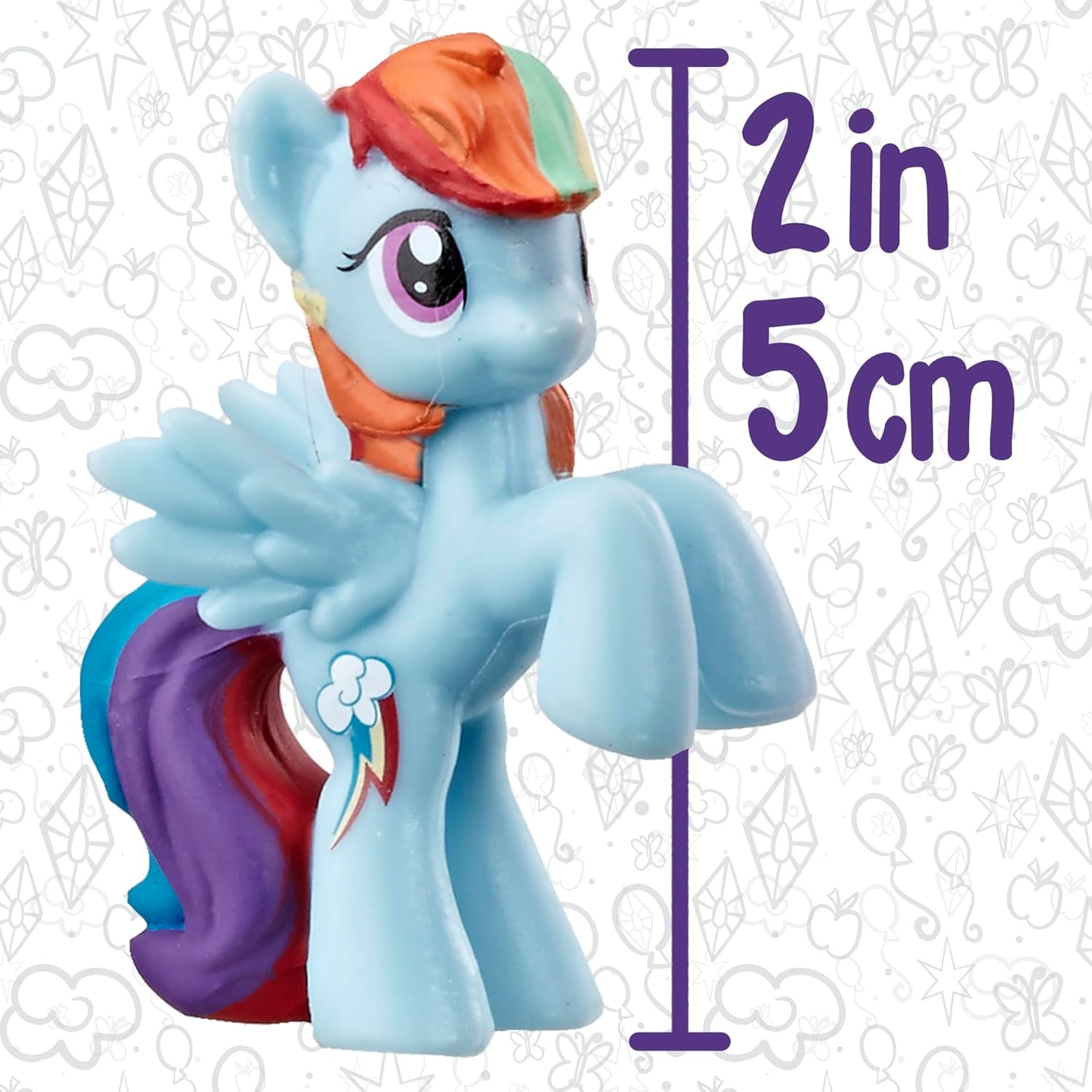 My Little Pony Toy Rainbow Equestria Favorites 10 Figure Collection, for Kids Ages 3 Years Old and Up (Amazon Exclusive) - Image 7