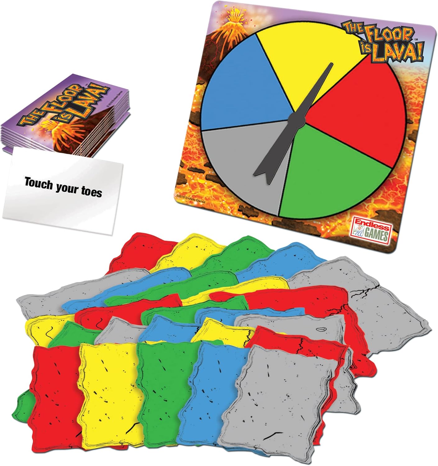 Goliath The Original The Floor is Lava! Game by Endless Games - Interactive Game For Kids And Adults - Promotes Physical Activity - Indoor And Outdoor Safe - Classic Edition - Image 5