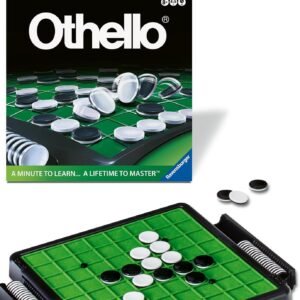 Ravensburger Othello – Classic Strategy Board Game for 2 Players – Easy to Learn, Hard to Master – Fast-Paced Family Fun – Ages 8+