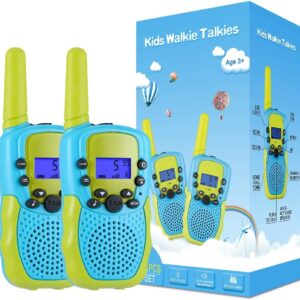 Selieve Toys for 3-12 Year Old Boys Girls, Easter Basket Stuffers, Walkie Talkies for Kids 22 Channels 2 Way Radio Toy with Backlit LCD Flashlight, 3 Miles Range for Outside, Camping, Hiking