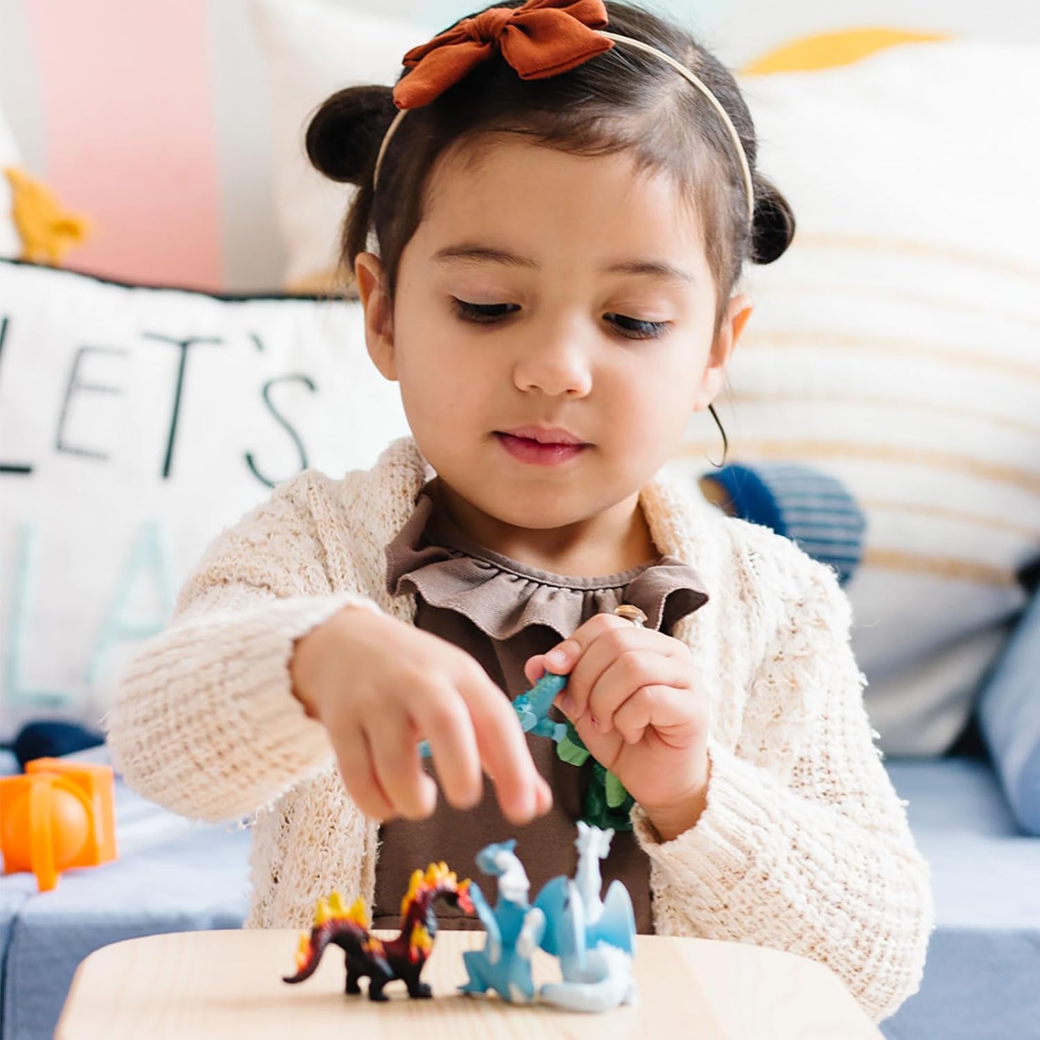 Safari Ltd. Dragons of the Elements TOOB - 6 Miniature Elemental Dragon Figurines - Fantasy Toy Set for Boys, Girls and Kids Ages 3+ - Image 2