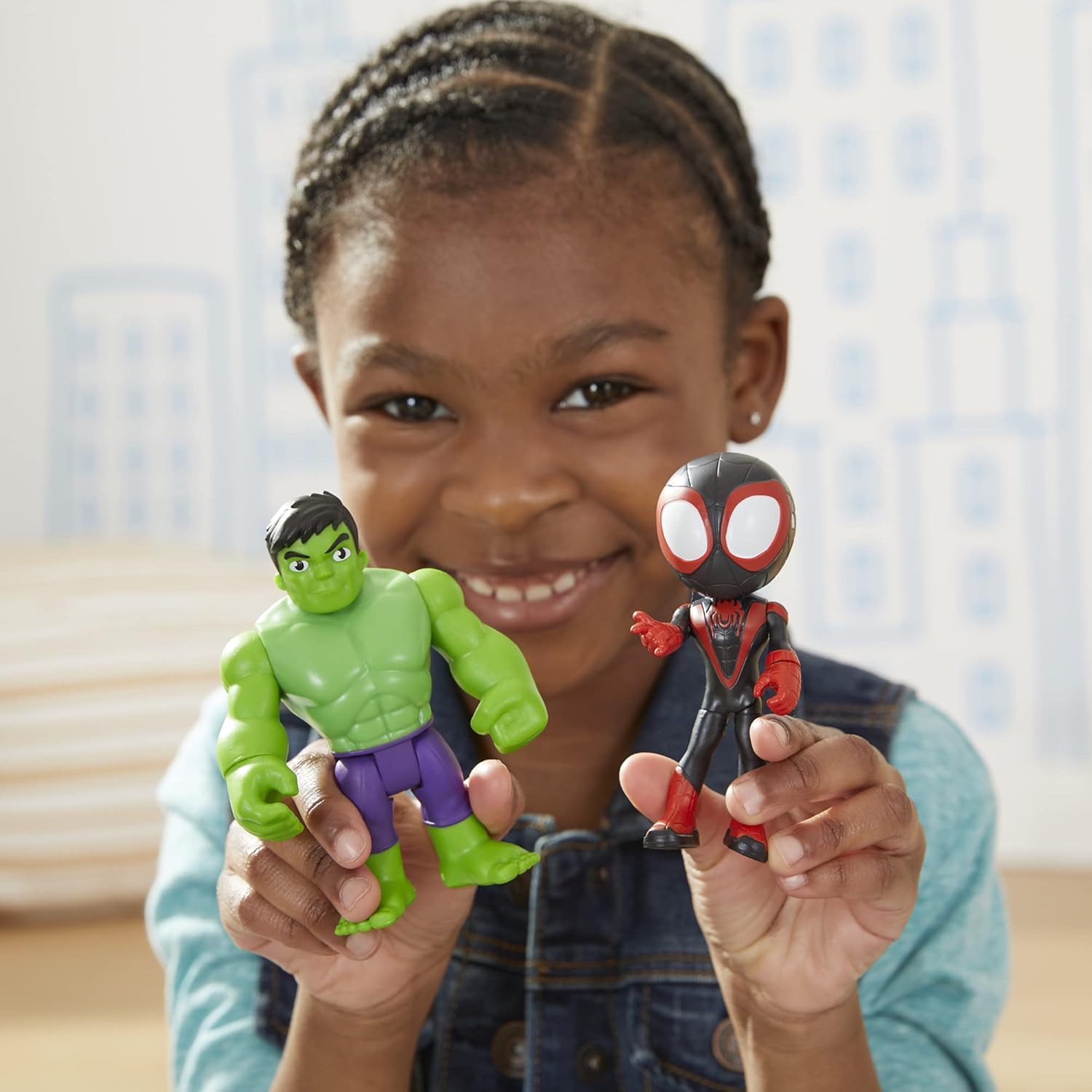 Spidey and his Amazing Friends Marvel Hero Reveal Multipack with Mask-Flip Feature, 4-Inch Action Figure Toys, Kids 3+ (Amazon Exclusive) - Image 6