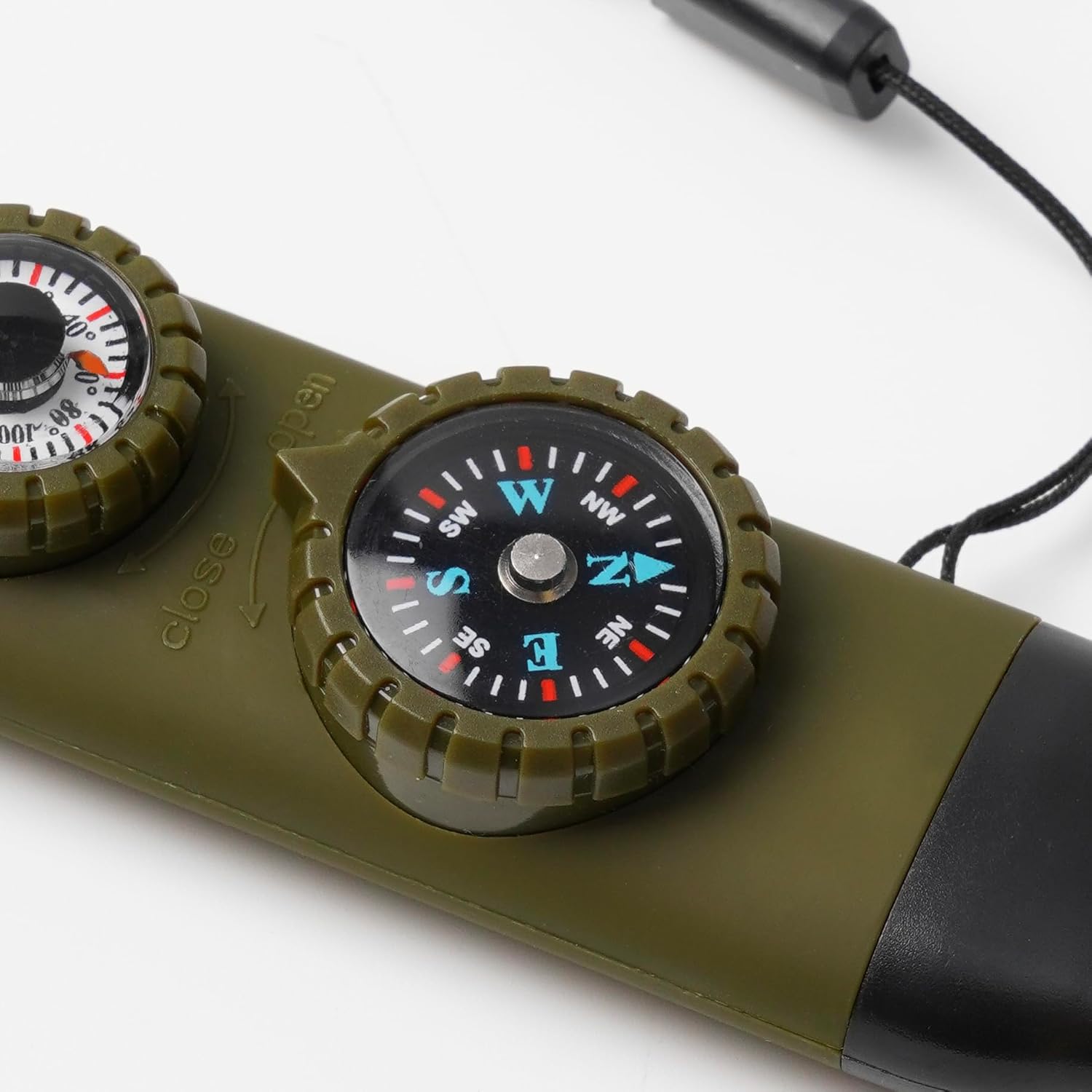 Emergency Survival Safety Whistle,Whistle for Kids with Lanyard,Compass,Thermometer,Ideal for Kayaking, Boating, Hiking, Camping, Climbing - Image 6