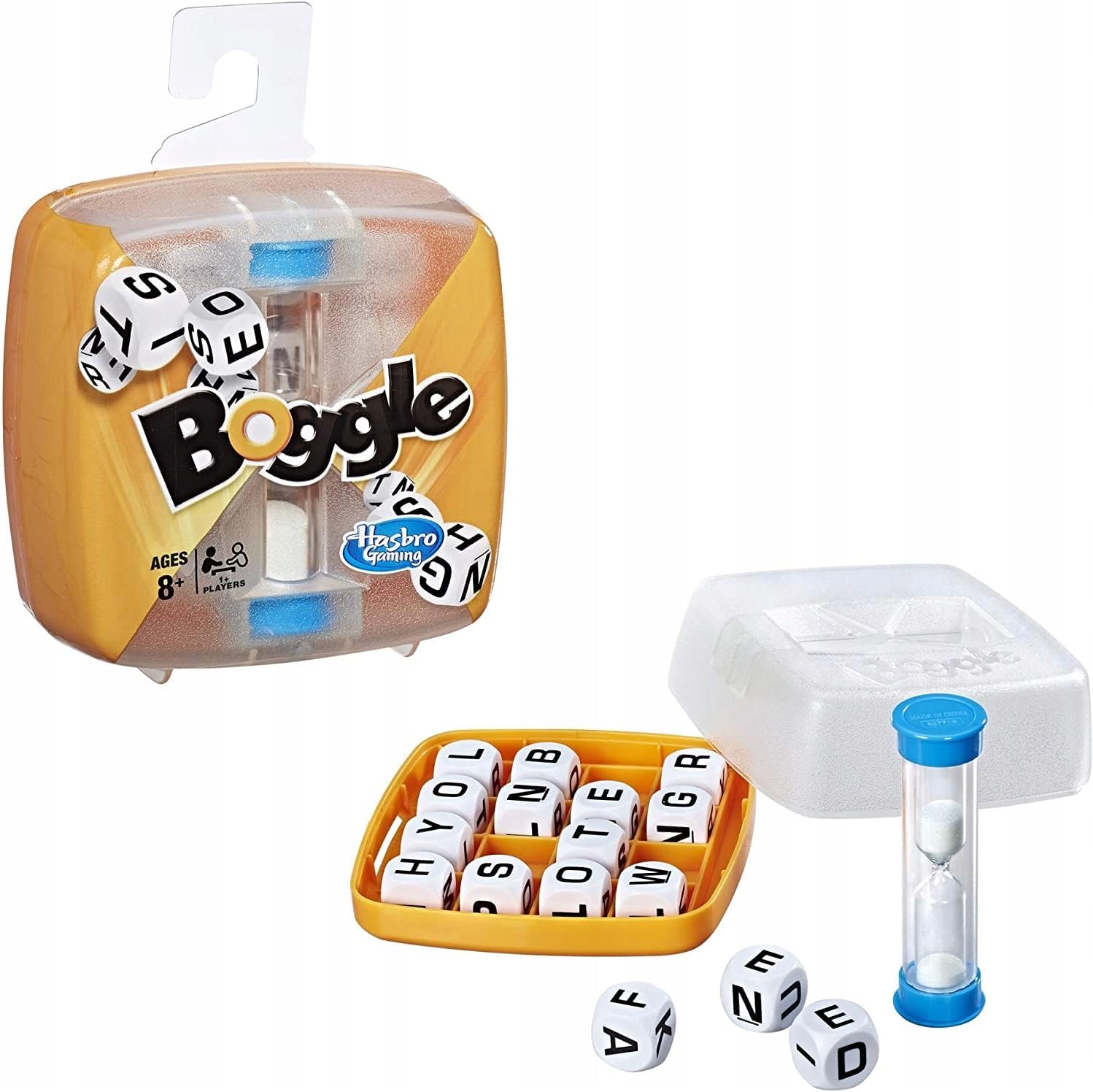 Hasbro Gaming Boggle Classic Game | Word Search Games | Ages 8+ | 1 or More Players | Portable Travel Size | Fun Family Dice Games for Adults and Kids - Image 5