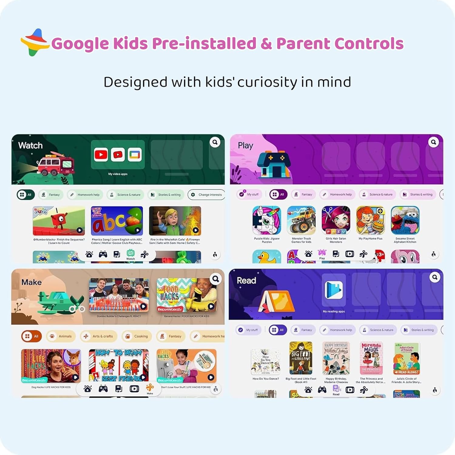 COLORROOM 2026 Upgraded Android 15 Tablet, 10inch Kids Tablet, Octa-core CPU, 10GB+64GB+1TB Expand Tablets for Kids with Kids Space, Parental Control, 6000mAh Big Battery,Touchscreen Tableta,Pink - Image 2