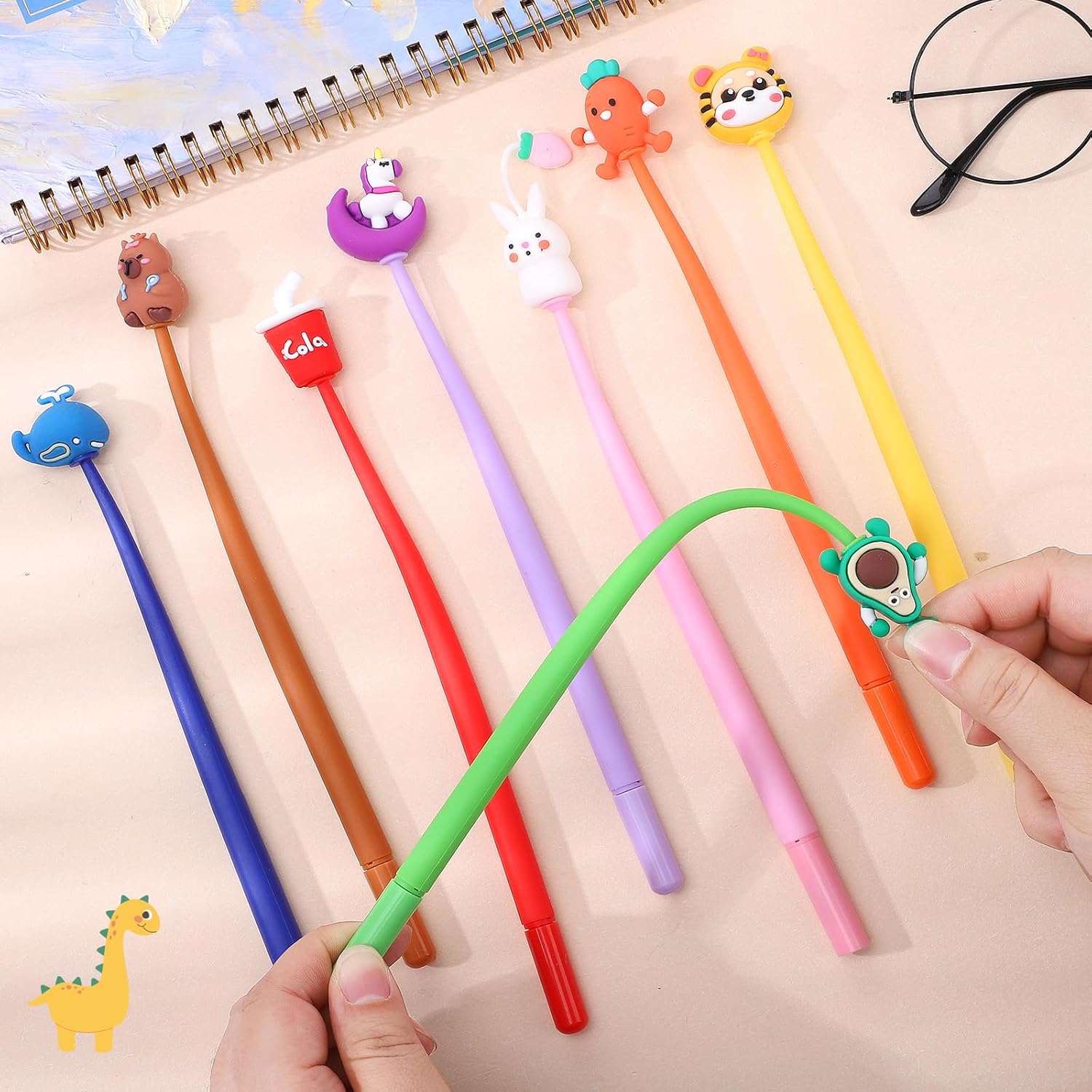 BESARME 30 PCS Fun Pens for Kids, Cute Pen End of Year Gifts for Students Prizes for Kids Classroom 8th Grade Graduation Gifts for Students Birthday Party Favors Goodie Stuffers - Image 5