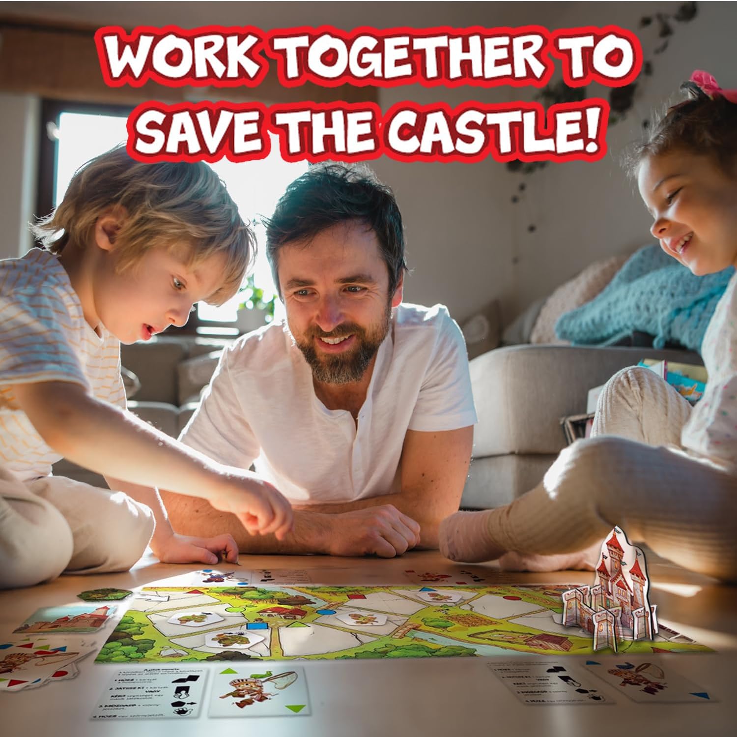 My First Castle Panic Board Game for Kids 4+ | Cooperative & Educational Fun | Teaches Strategy & Teamwork - Image 3