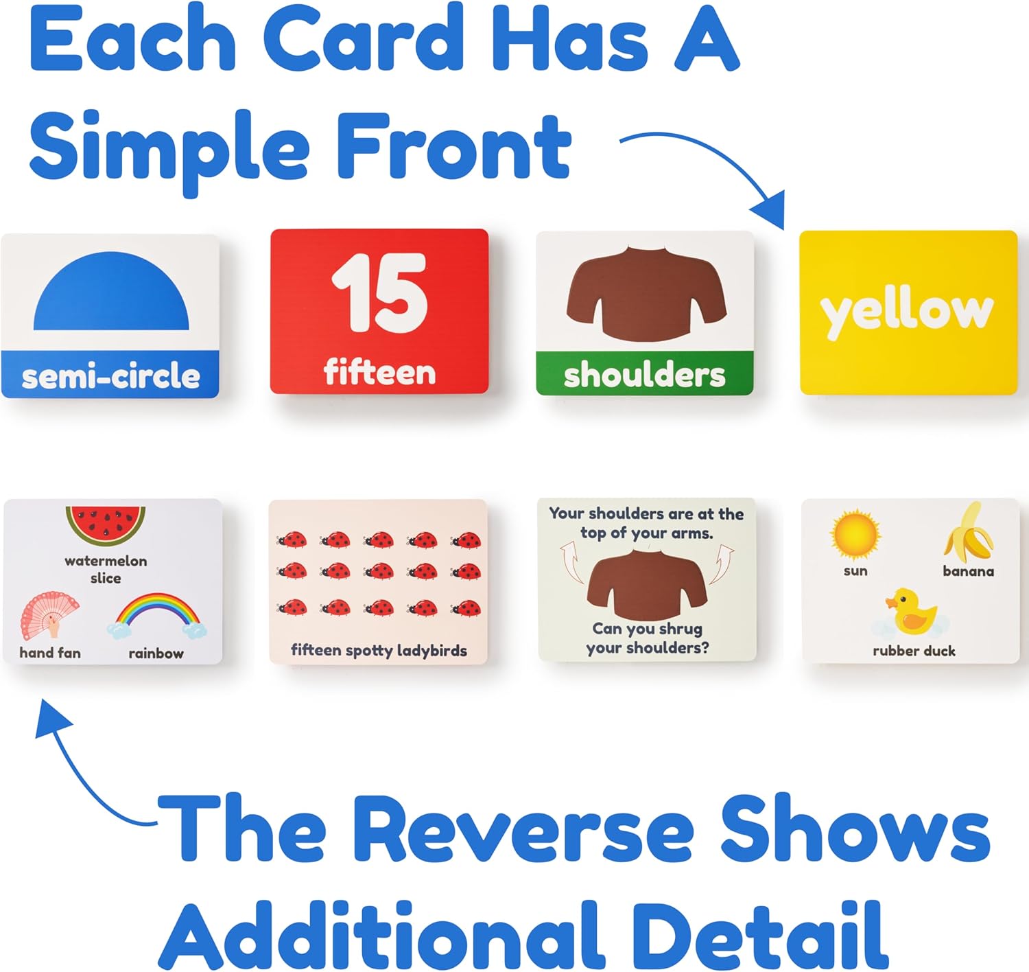 Toddler Learning Flash Cards | Kids Letter Number Alphabet Animal Color Words Flashcards | Large Cards Ideal for Preschool Kindergarden Pre K Educational | Flashcards 12 Months - 5 Years - Image 9