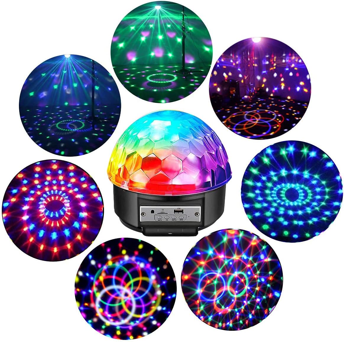 Trampoline LED Lights with Music, 9 Colors, Remote Control - Syncs up to 16FT, 15FT, 14FT, 12FT, 10FT Trampoline Accessories for Kids & Adults - Image 7