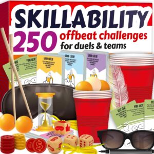 QUOKKA Party Games for Adults and Family – 250 Challenges I Fun Group or Family Activity with Teens, Kids, Friends – Great for Birthdays, Play Nights, Team Building Game for Work I 2-14 Playеrs
