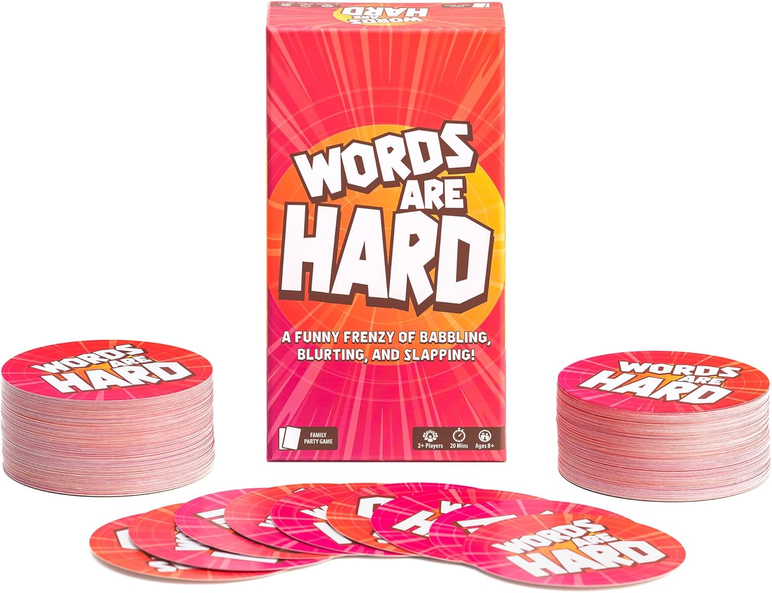 Lost Boy Entertainment Words are Hard - Party Games - Family Card Games - for Kids 8 and up - for Adults - Family Game Night - Travel Game - Creators of Piles! - Image 6