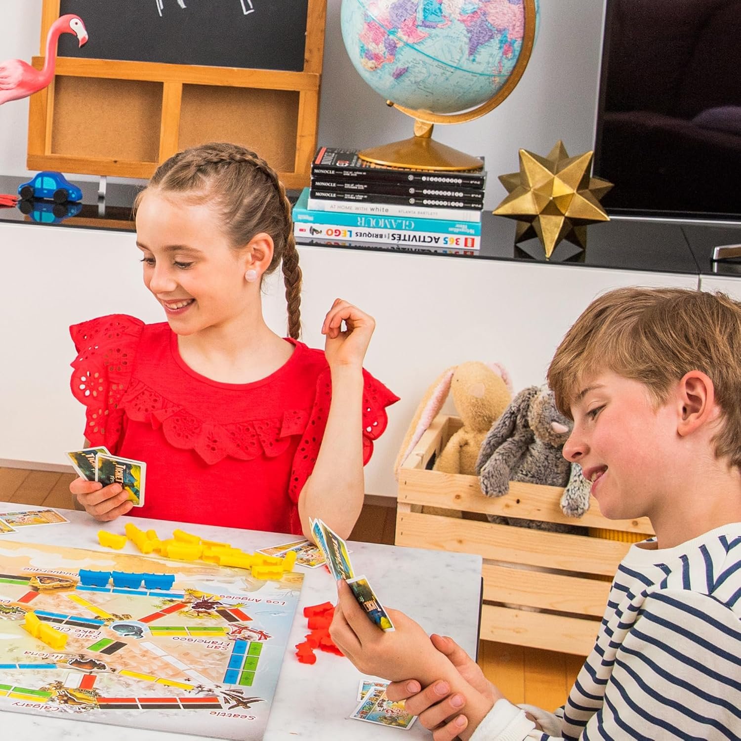 Ticket to Ride First Journey - Kids Train Board Game for Families, Strategy for Children, Board Games for Kids, Family Fun for Children & Families, 2-4 Players Ages 6+, 15-30 Min - Image 7