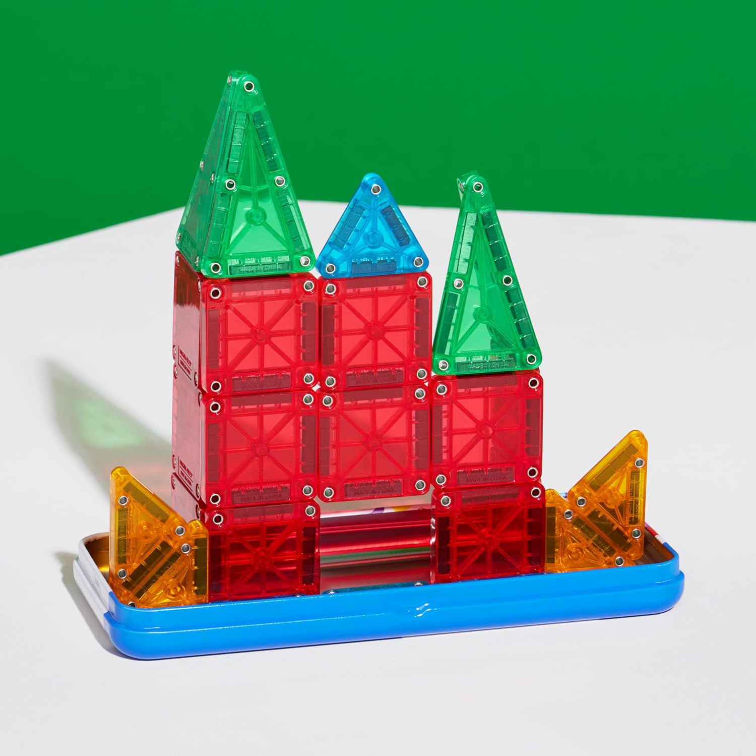 Magna-Tiles microMAGS 26-Piece Travel Magnetic Construction Set – Bold Colors, The Original Magnetic Building Brand - Image 7