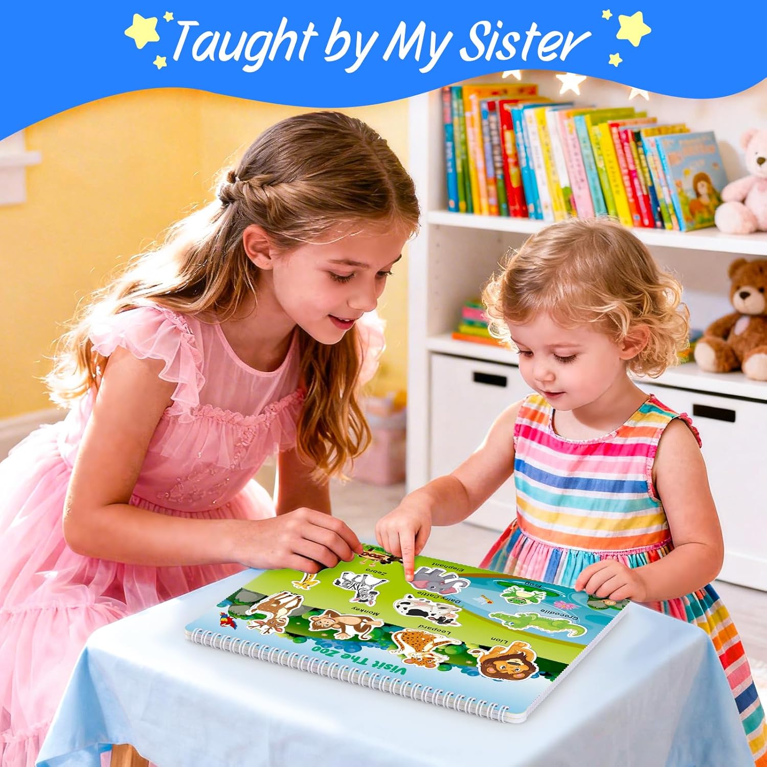 Busy Book for Toddlers 3+, Preschool Learning Activities with 30 Themes Prek Preschool Workbooks, Montessori Educational Learning Toys for Autism Sensory Travel toys,Back to School,Birthday Gifts - Image 3