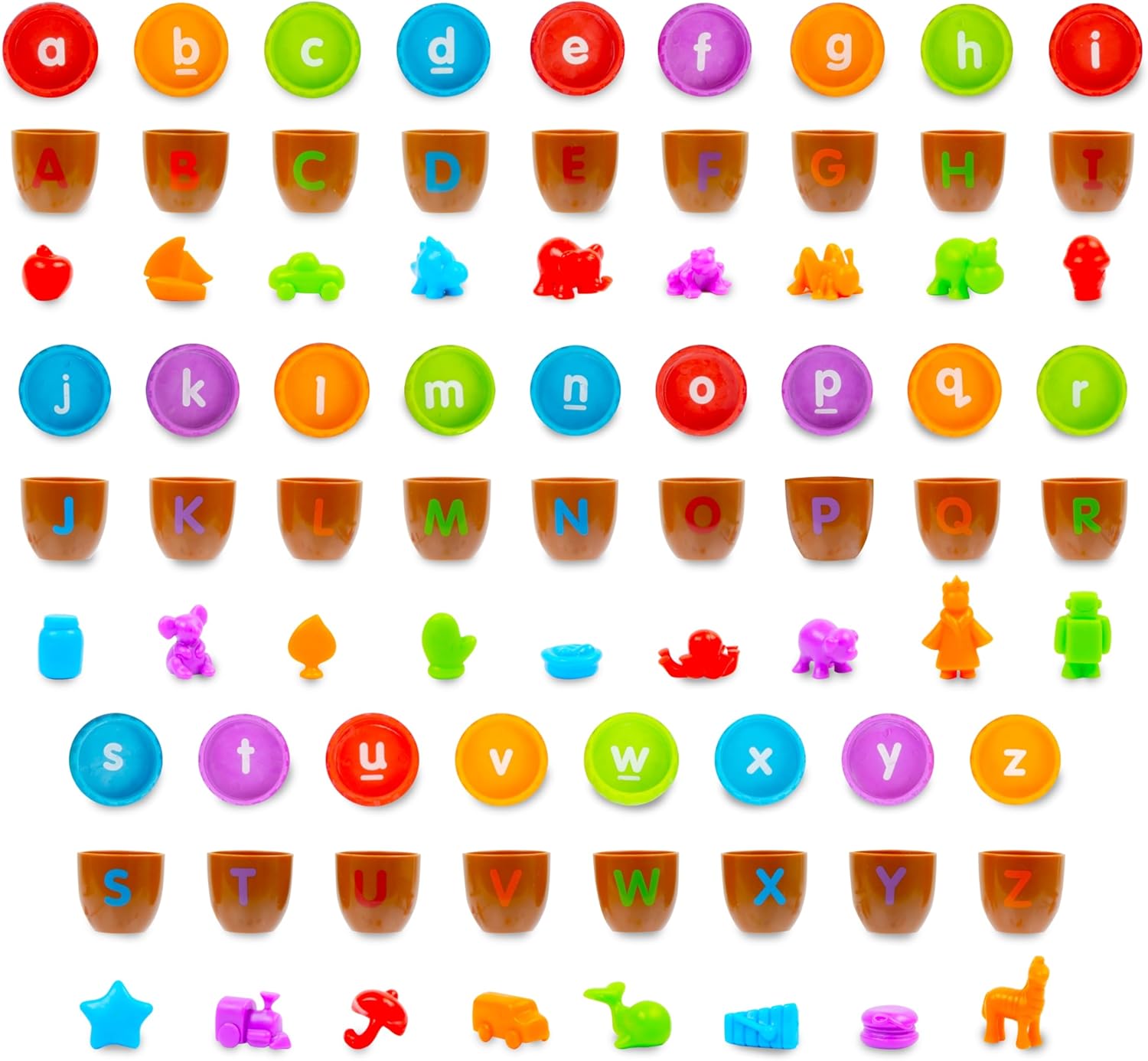 Learning Resources Alphabet Acorns Activity Set - ABC Puzzle, Preschool Learning Activities, Speech Therapy Materials, Manipulatives for Preschoolers, Fine Motor Skills - Image 7