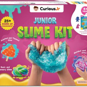 DIY Slime Making Kit for Kids 4+ Years, 10+ Glitter, Scented, Butter Slime Activities, Unicorn, Dinosaur, Mermaid, Best Slime Kit for Boys & Girls, Instruction Manual & Collectibles, Ideal for Gifting