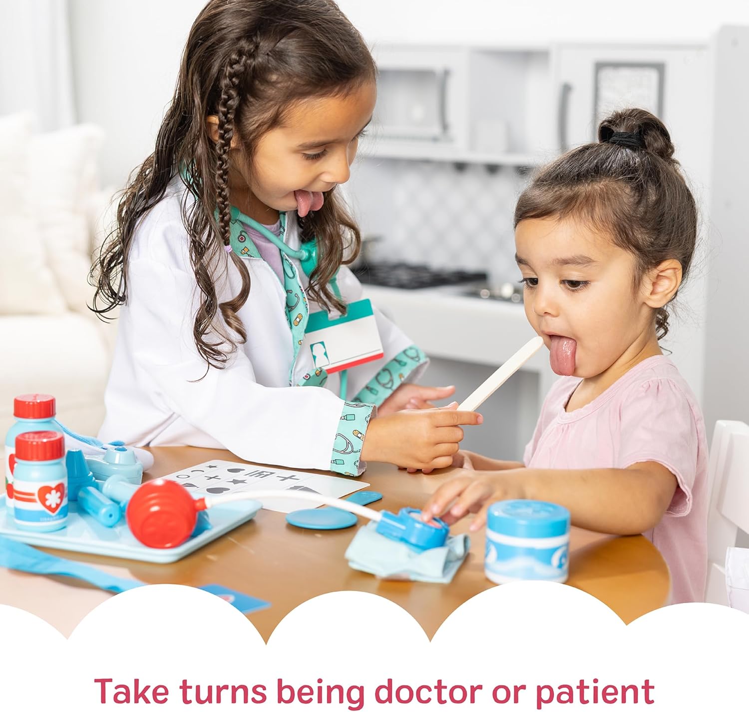 Melissa & Doug Get Well Doctor Kit, 25-Piece Toddler Doctor Play Set, Realistic Pretend Play Toys & Accessories, Preschool Toys for Girls & Boys Ages 3+ - Image 3