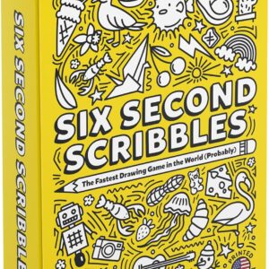 Six Second Scribbles: The frantically Fast and fantastically Fun Drawing Game | A Family Friendly Party Game for Children, Teens and Adults (New Edition)
