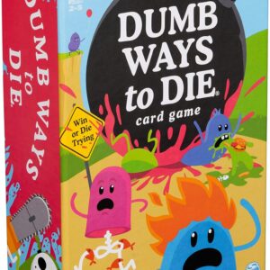 Spin Master Games, Dumb Ways to Die, The Viral Meme Card Game from YouTube and TikTok, Survival Strategy Fun, 2-5 Players, for Ages 12 & Up