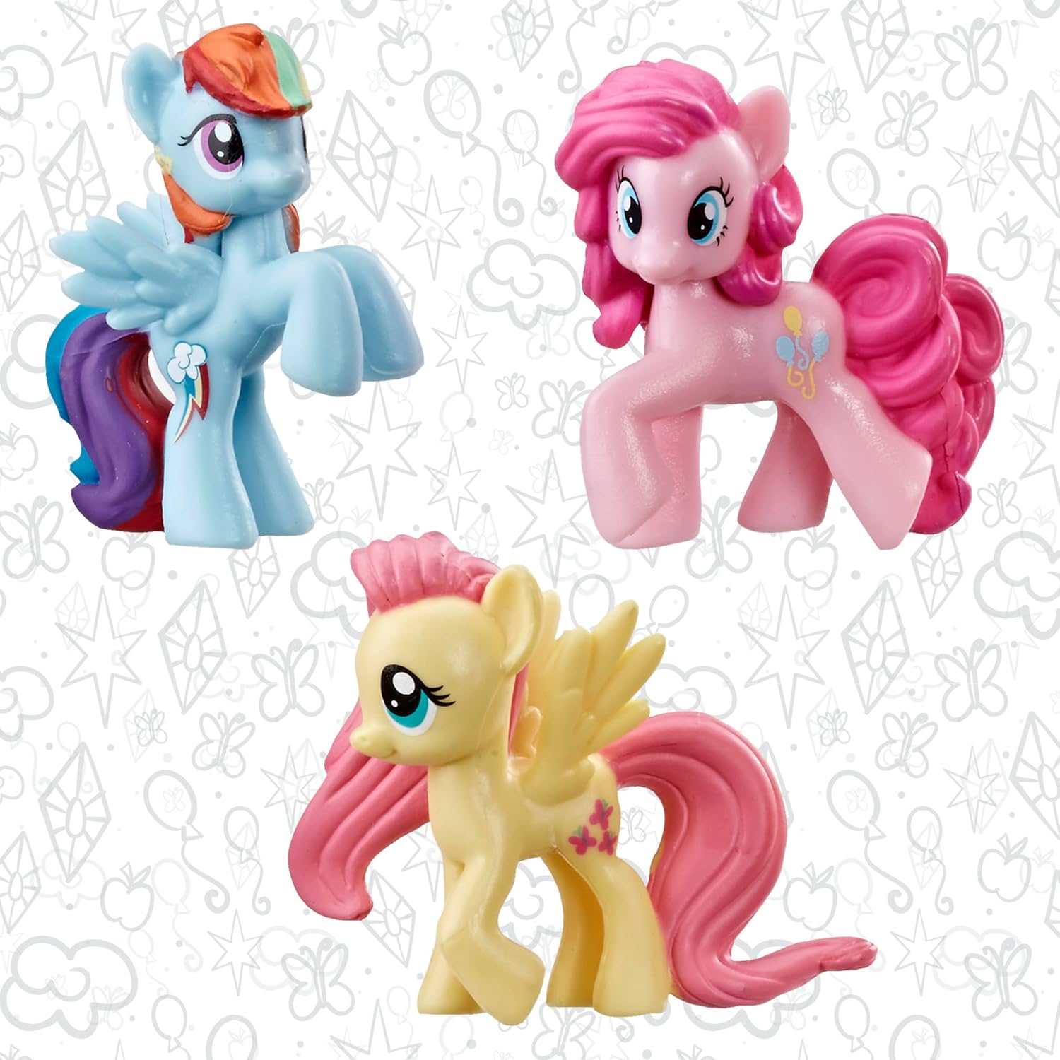 My Little Pony Toy Rainbow Equestria Favorites 10 Figure Collection, for Kids Ages 3 Years Old and Up (Amazon Exclusive) - Image 5