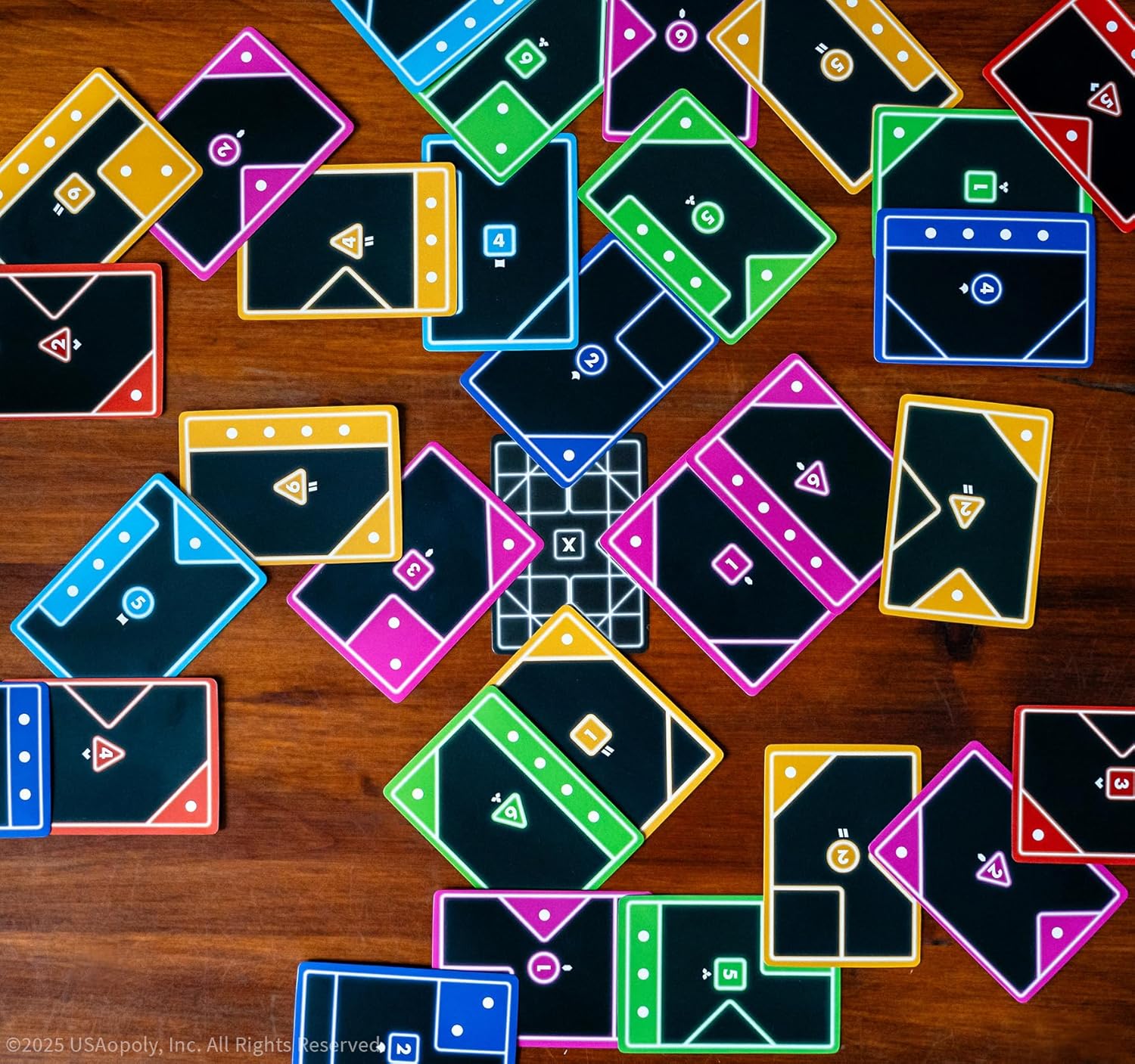 TACTA Card Game, Where Every Card Counts, Fast-Paced Strategic Shape Matching Party Game, Analyze and Optimize to Connect, Cover & Conquer to Win, Unique Party Game Play for 2 or More Players, Ages 7 - Image 6