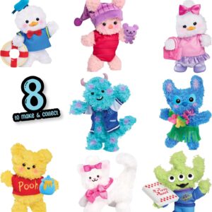 Just Play Knotz Disney, 8 Collectible Disney Characters, for Boy and Girls, Ages 8 and up, Kids Toys for Ages 8 Up