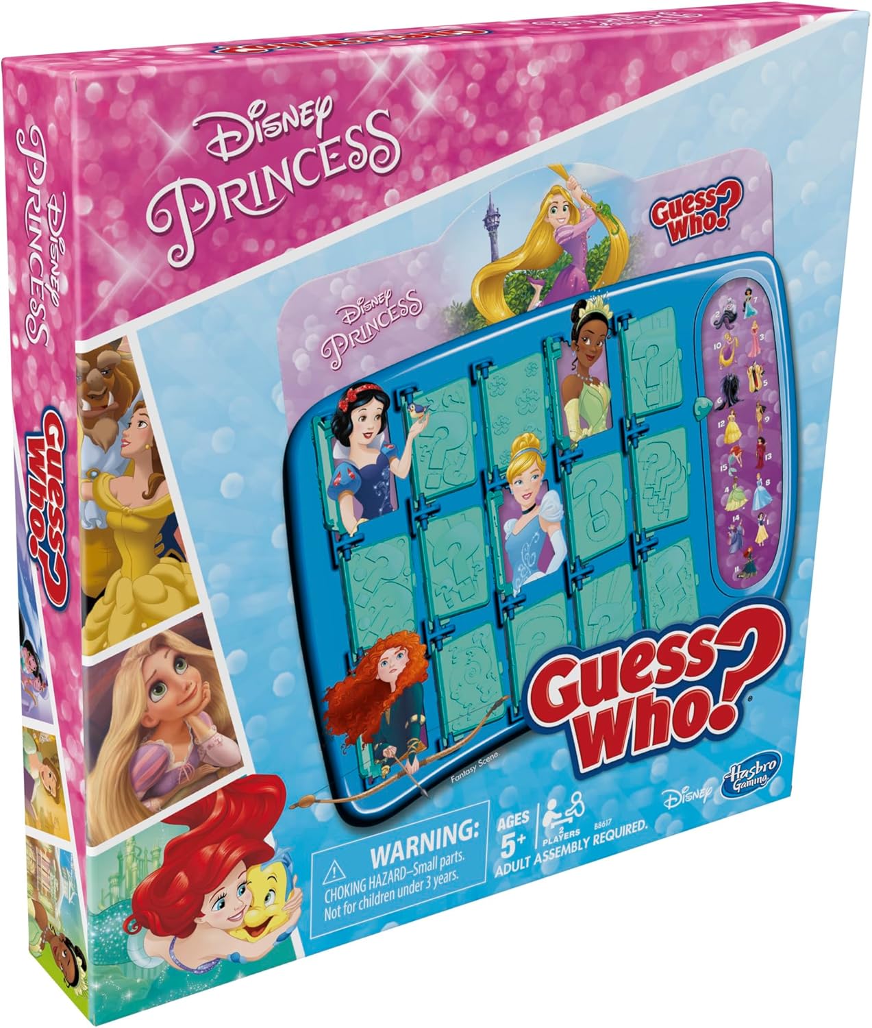 Hasbro Gaming Guess Who? Disney Princess Edition Kids Board Game, Fun Game for Families and Kids Ages 5 and Up, Easter Gifts for Boys and Girls, Preschool Games (Amazon Exclusive) - Image 2