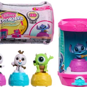 Disney Doorables Micro Motion Capsules, Surprise 1.5-inch Micro Motion Collectible Figurine, Kids Toys for Ages 5 Up by Just Play