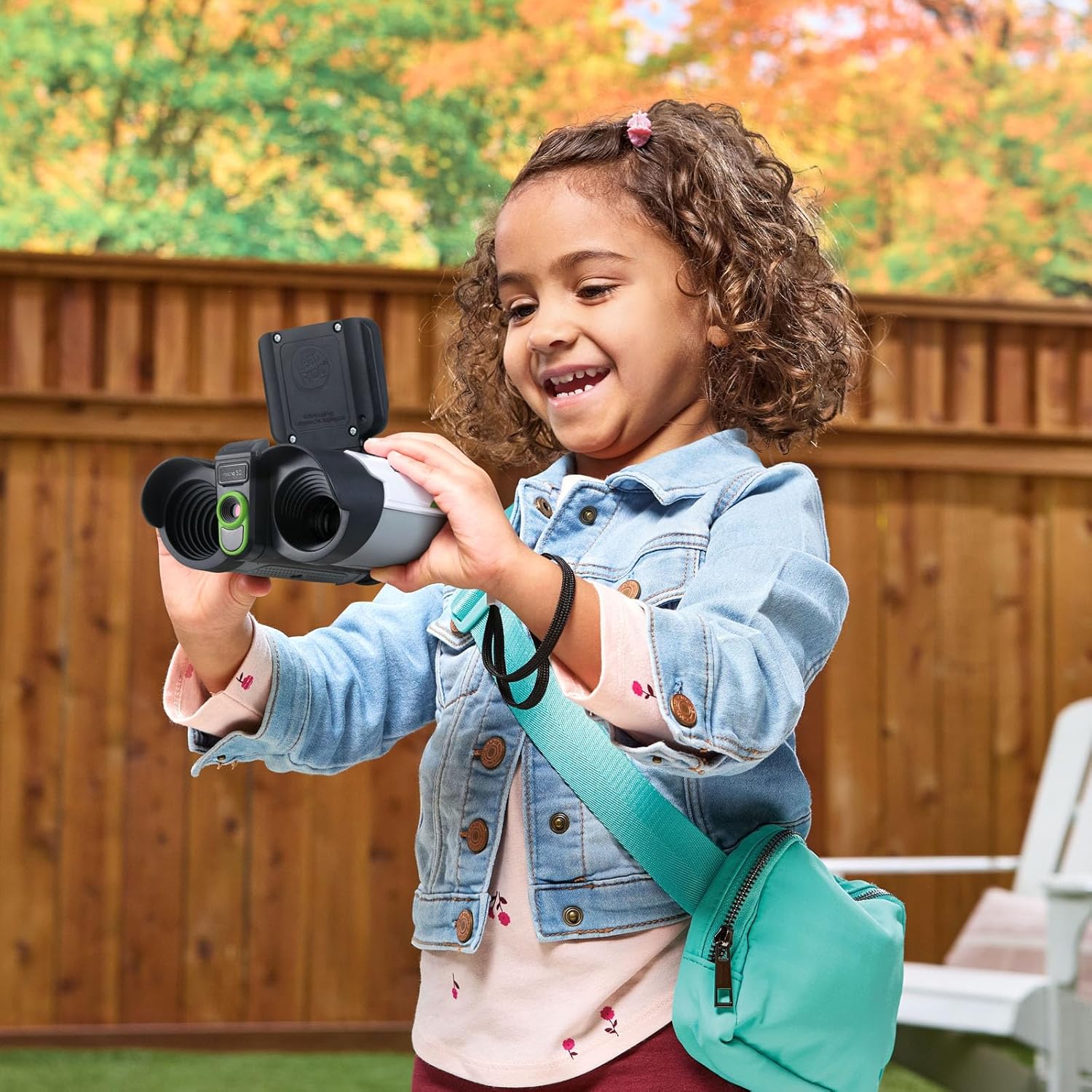 LeapFrog Magic Adventures Binoculars with Screen Capture, Night Vision for Kids Ages 4 and up, White - Image 9
