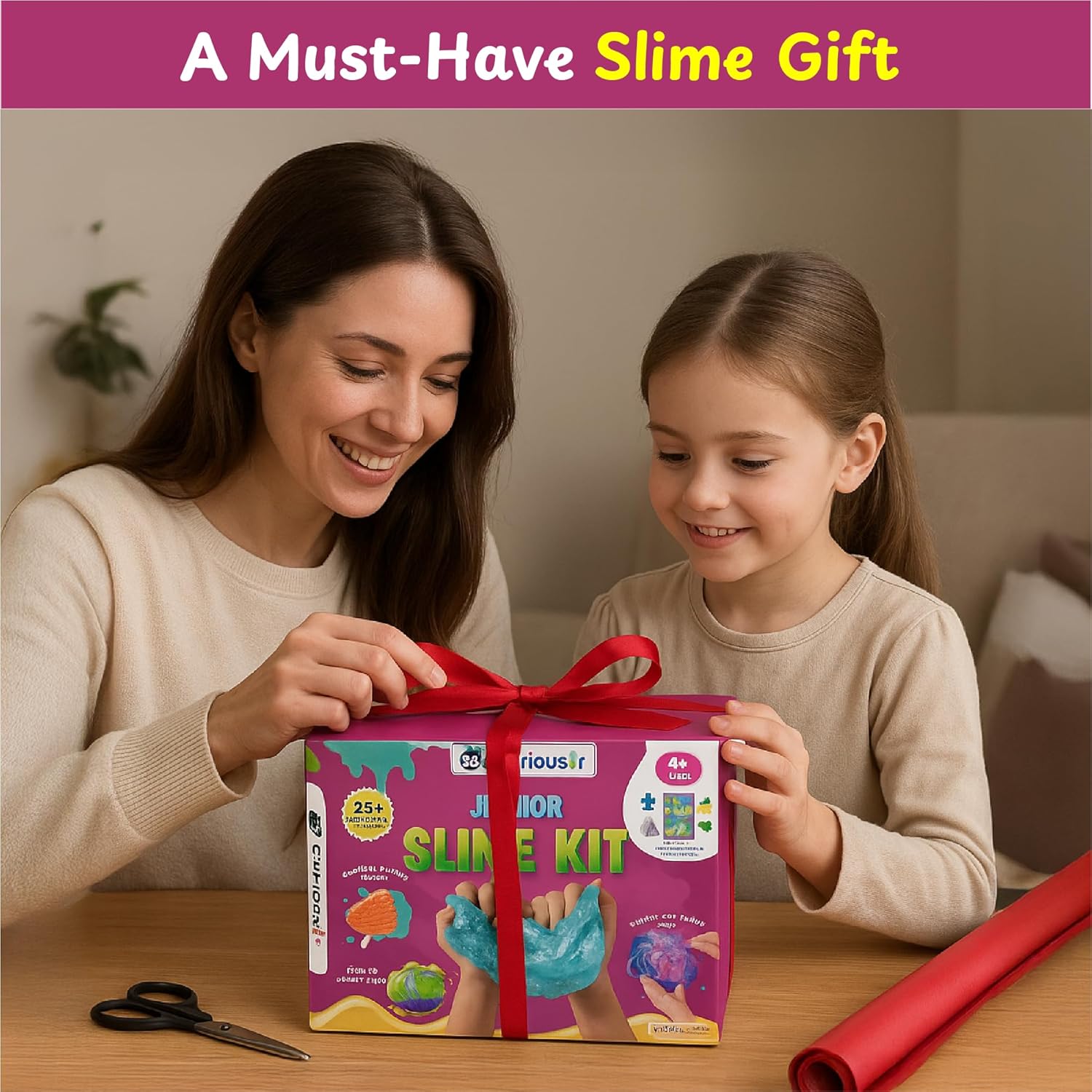 DIY Slime Making Kit for Kids 4+ Years, 10+ Glitter, Scented, Butter Slime Activities, Unicorn, Dinosaur, Mermaid, Best Slime Kit for Boys & Girls, Instruction Manual & Collectibles, Ideal for Gifting - Image 9