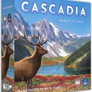AEG & Flatout Games | Cascadia – Award-Winning Board Game Set in the Pacific Northwest | Easy to Learn | Quick to Play | Ages 10+