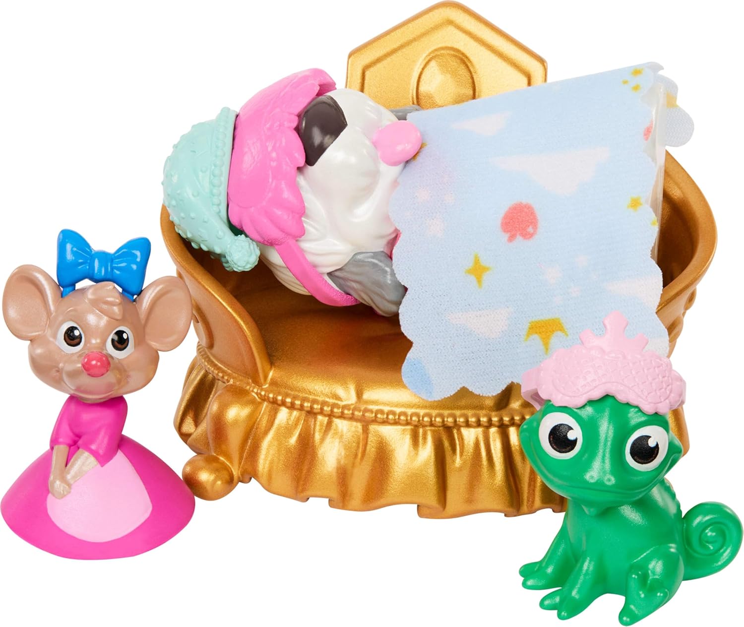 Mattel Disney Princess Pet Castle Playset with 7 Play Areas, 3 Animal Friends, Furniture & 17 Accessories, 2+ ft Tall Pet Palace, Inspired by Movies - Image 5