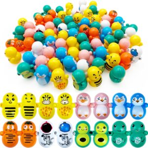 XIPEGPA 70PCS Mini Tumbler Toys Mini Animal Toy Party Favors for Boys Girls for Classroom Rewards Goodie Bag Filler Treasure Box Gifts Birthday Party Favors