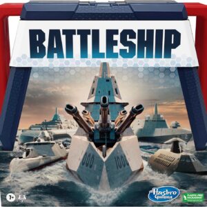 Hasbro Gaming Battleship Classic Board Game | Strategy Games for Kids and Adults | Ages 7+ | 2 Players | Fun Kids Games | Family Games
