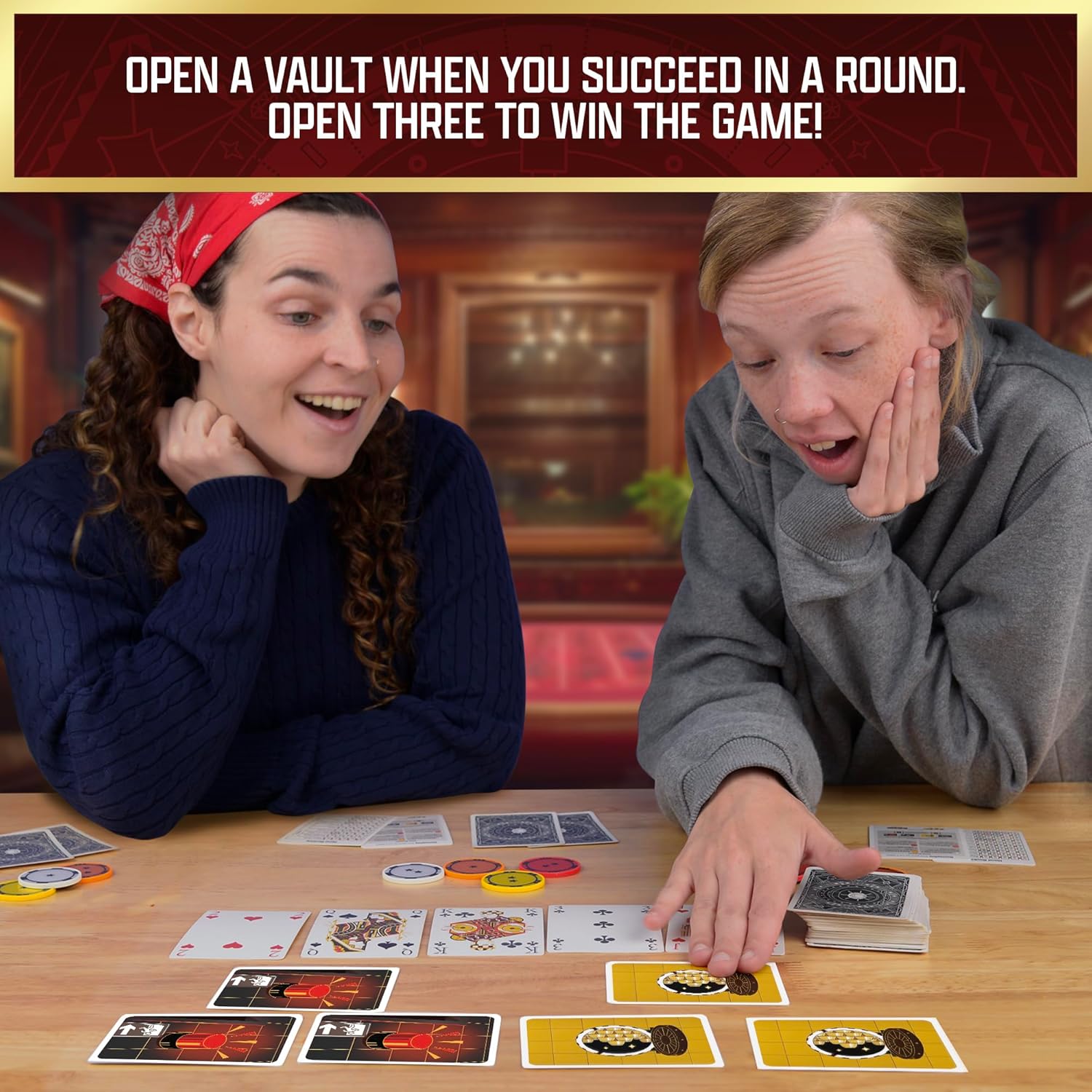 The Gang | Grown-Up Toy of the Year Finalist | Co-Operative Poker | Family Game | Game Night | Strategy Game | Ages 10+ - Image 5