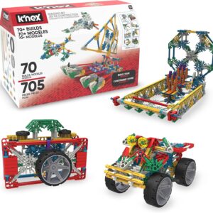 K’NEX – 70 Model Building Set‚ 705 Pieces, STEM Learning, Creative Play Set‚ Ages 7+ – Amazon Exclusive