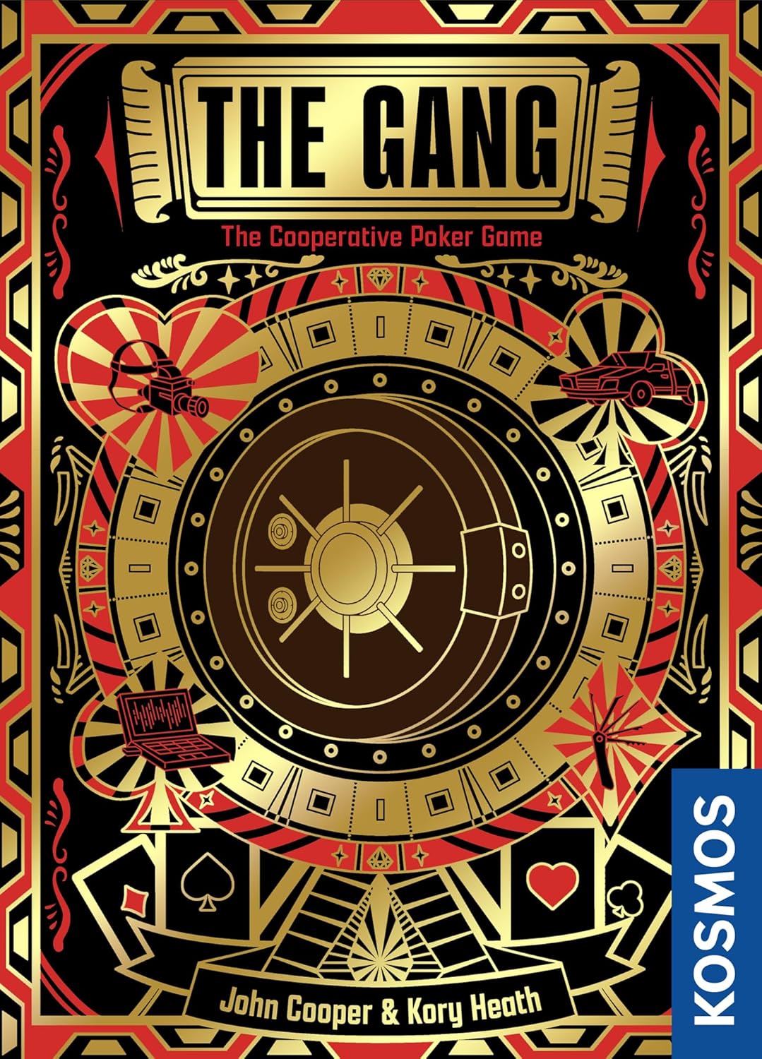 The Gang | Grown-Up Toy of the Year Finalist | Co-Operative Poker | Family Game | Game Night | Strategy Game | Ages 10+
