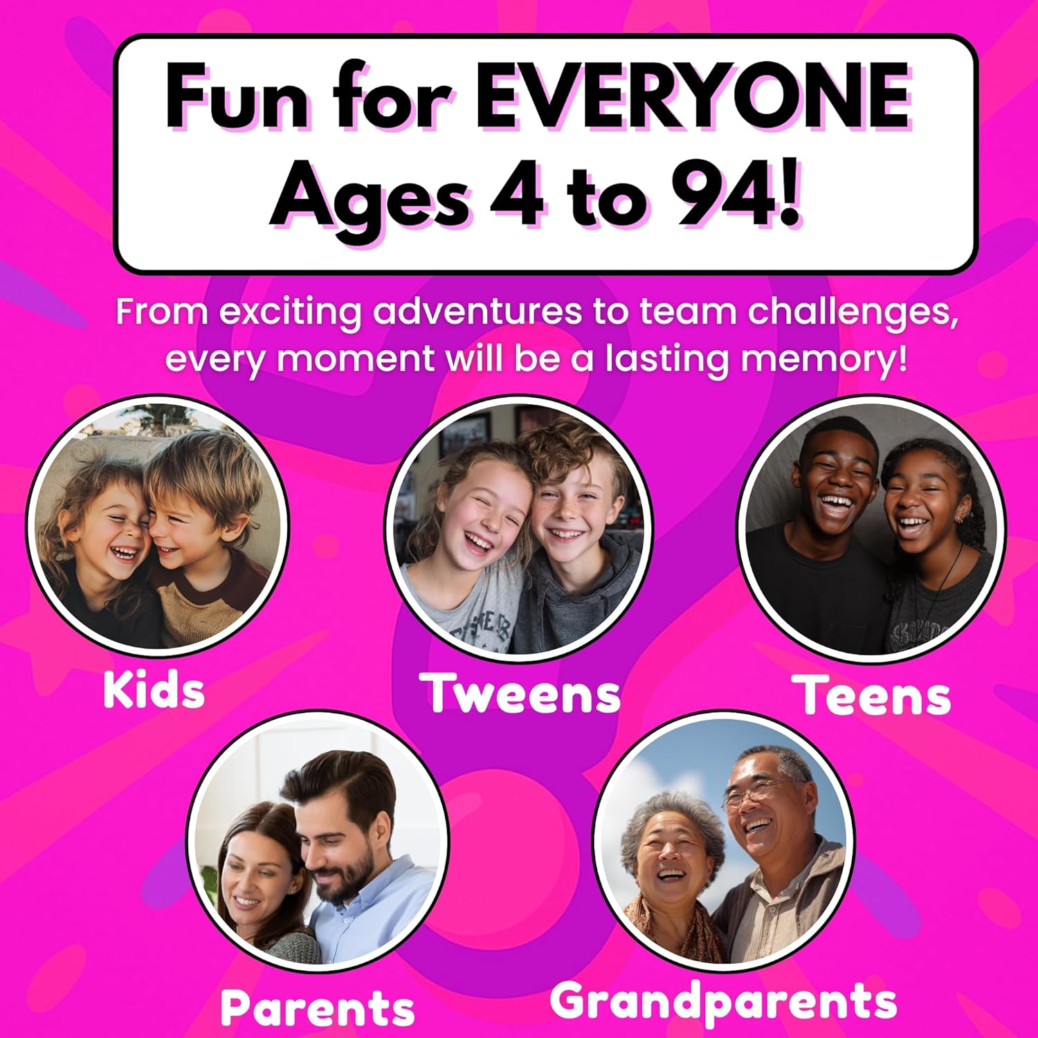 50 Family Activities - Adventure Scratch Off Cards for Family Nights - Fun Conversation Cards - Gift for Families - Game Night Gift Basket Idea for Kids and Adults - Unique for Christmas and Birthdays - Image 8