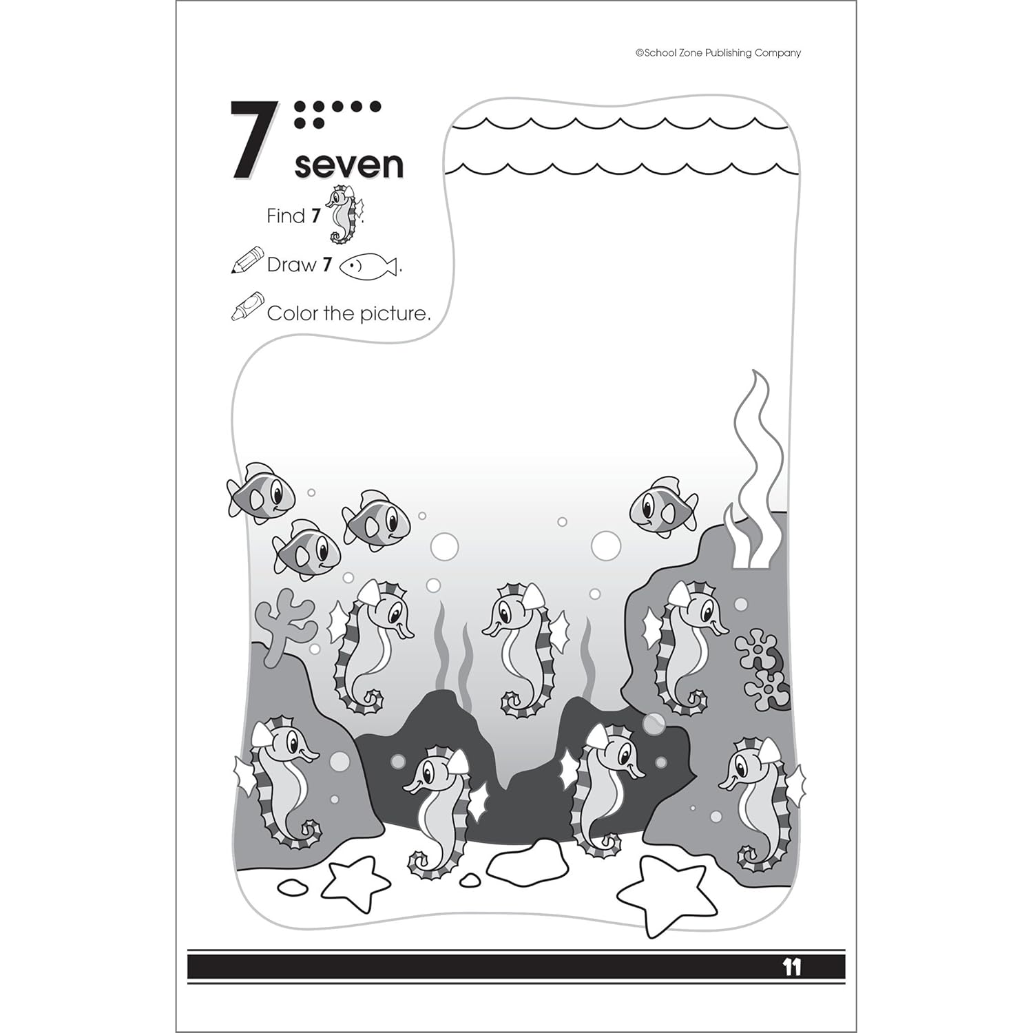 School Zone Get Ready for Preschool Workbook: 48 Pages, Pre-K, Learn ABCs, Numbers, Colors, Counting, Rhyming, Phonics, Patterns, Matching, Ages 3-6 (Little Get Ready! Book Series) - Image 4