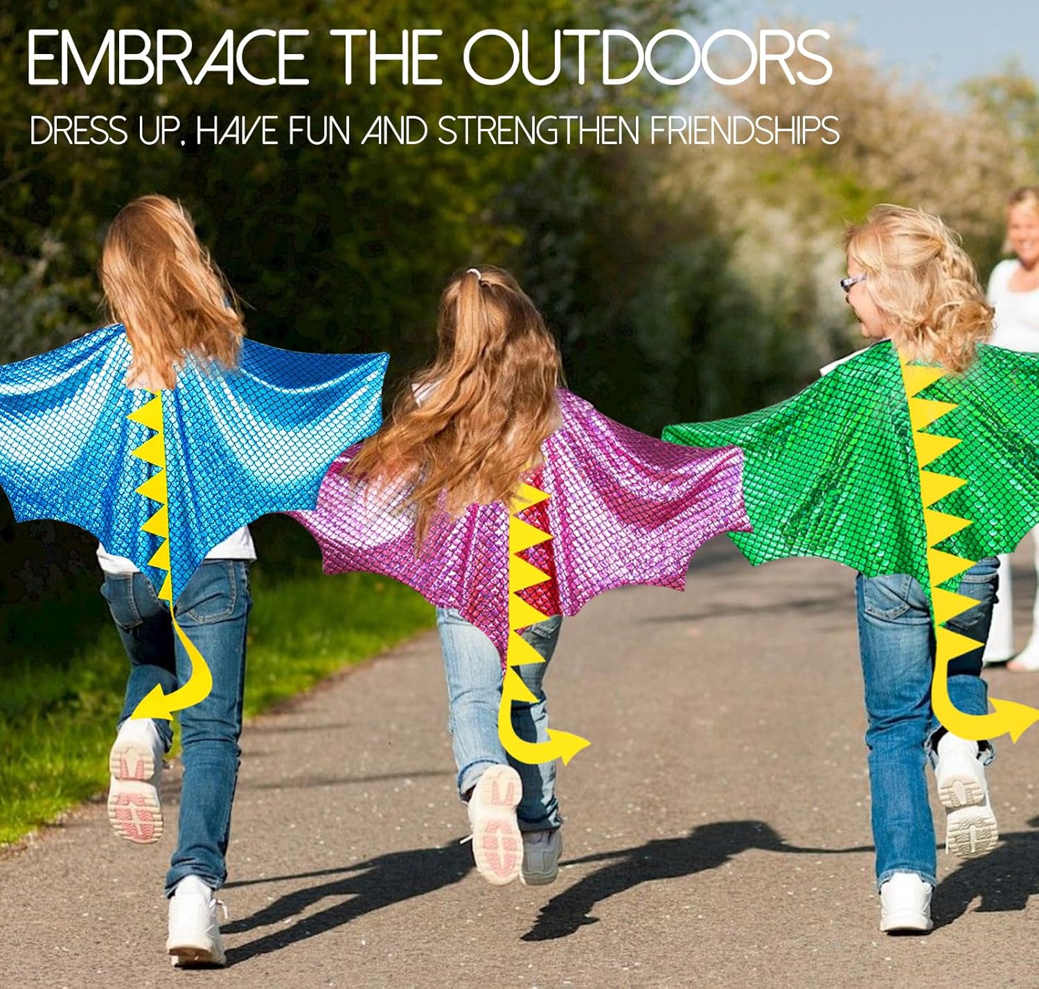 Dragon-Wings Costume for Kids Dinosaur Toys Dino Mask Cape as Girls Boys Dress Up Clothes Christmas Birthday Gifts - Image 5