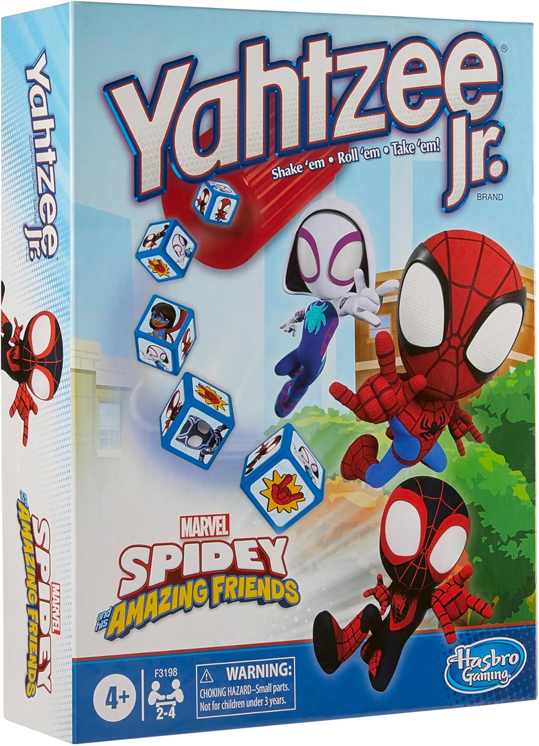 Hasbro Gaming Spidey and His Amazing Friends Yahtzee Jr.Marvel Edition Board Game for Kids, Ages 4 and Up (Amazon Exclusive) - Image 10