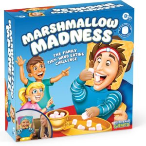 Marshmallow Madness Board Game – Hilarious Family Board Games for Kids & Adults, Fun Fast-Paced Party Game for Family Night, Interactive Kids Board Games, Ages 8+