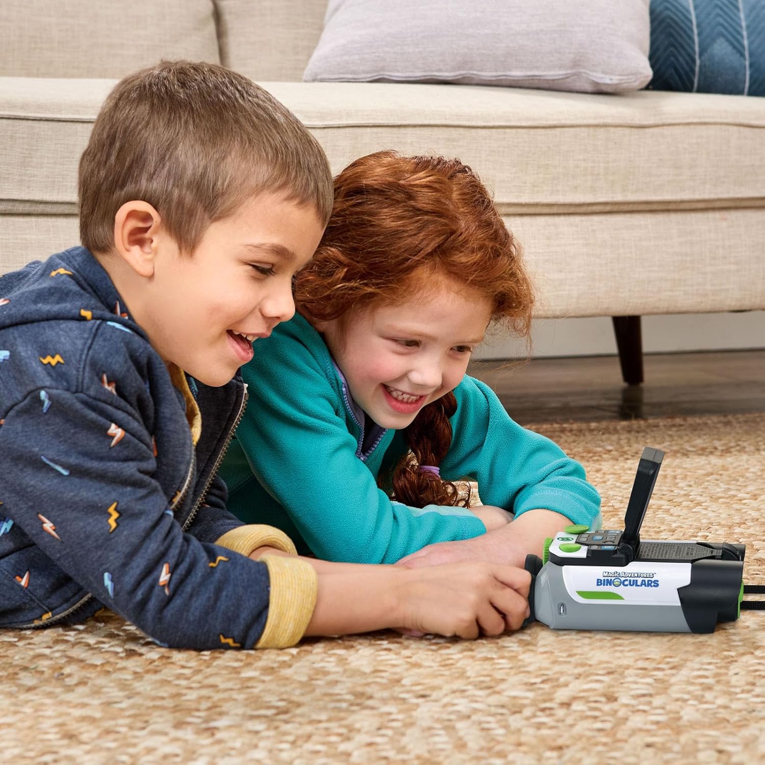 LeapFrog Magic Adventures Binoculars with Screen Capture, Night Vision for Kids Ages 4 and up, White - Image 14