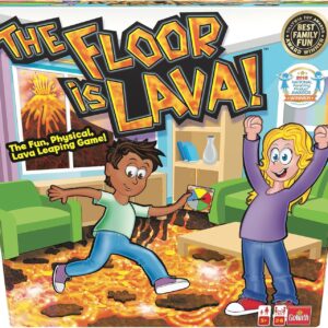 Goliath The Original The Floor is Lava! Game by Endless Games – Interactive Game For Kids And Adults – Promotes Physical Activity – Indoor And Outdoor Safe – Classic Edition
