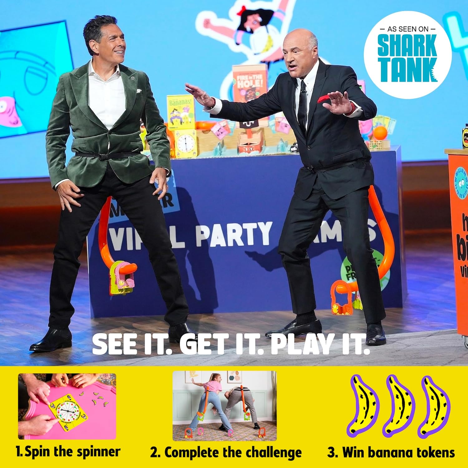 MCMILLER ENTERTAINMENT It’s Bananas – The Hilarious Monkey Tail Party Game for Adults & Families | Funny Indoor & Outdoor Game for Bachelorette Parties, Summer Parties, BBQs, Birthdays & Game Nights - Image 4