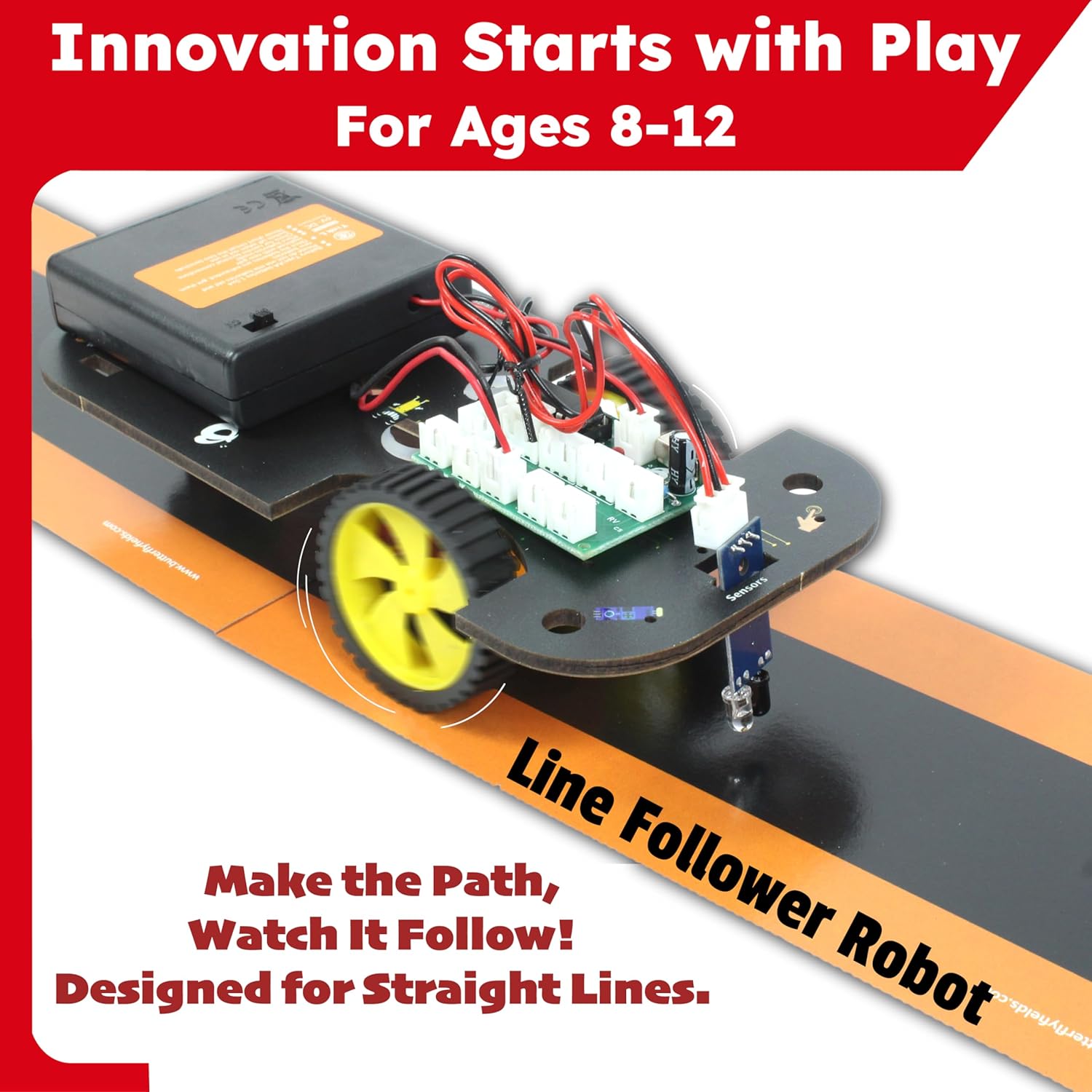 Butterfly EduFields 5in1 STEM Robotics Kit | Toys for Ages 8-13 | Smart Robot Car Kit | Gifts for Smart Kids | Electronics Robotics Kit for Kids 8-12 | Robot Building Toys Gift Set - Image 2